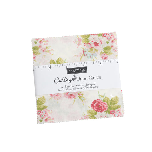 Charm Pack - COTTAGE LINEN CLOSET - Moda Stock Code PP18730