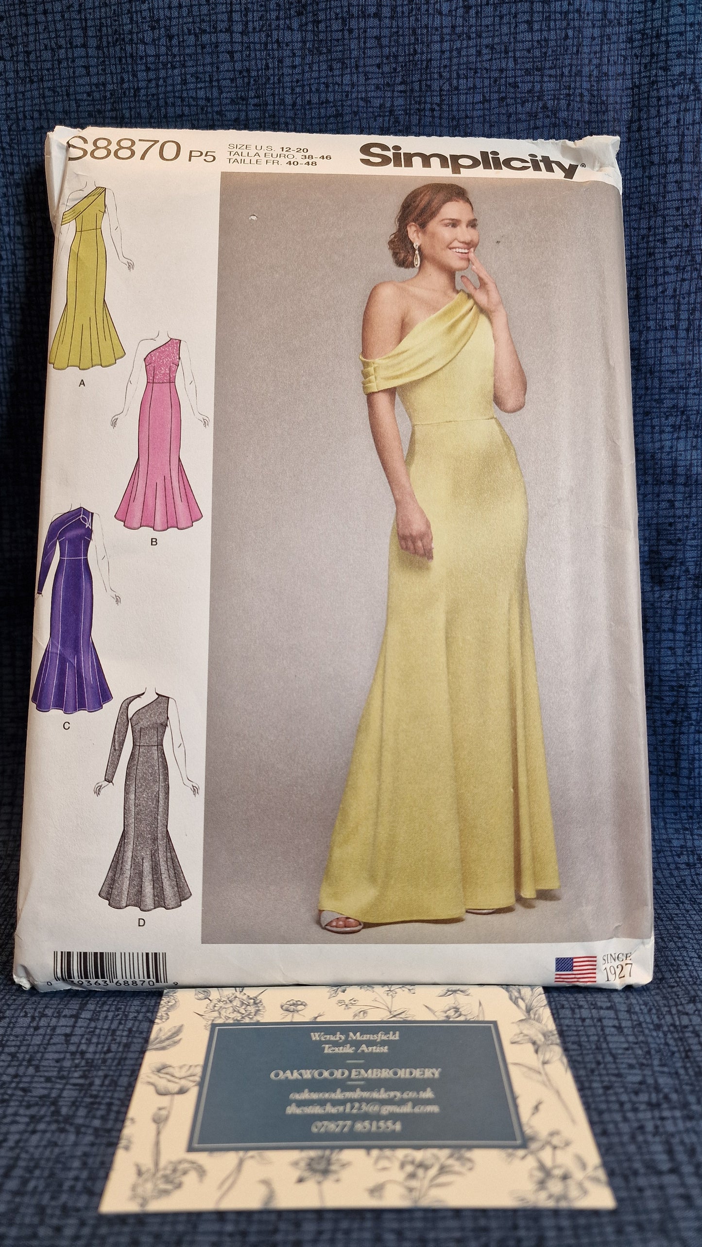 Dressmaking Pattern - Simplicity S8870 - Size 12-20