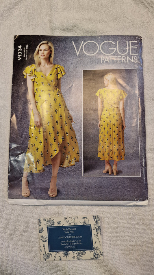 Dressmaking Pattern - Vogue V1734 - Size 16-24