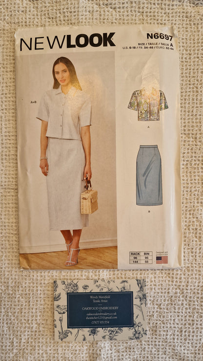 Dressmaking Pattern - New Look N 6697 - Size 6-18