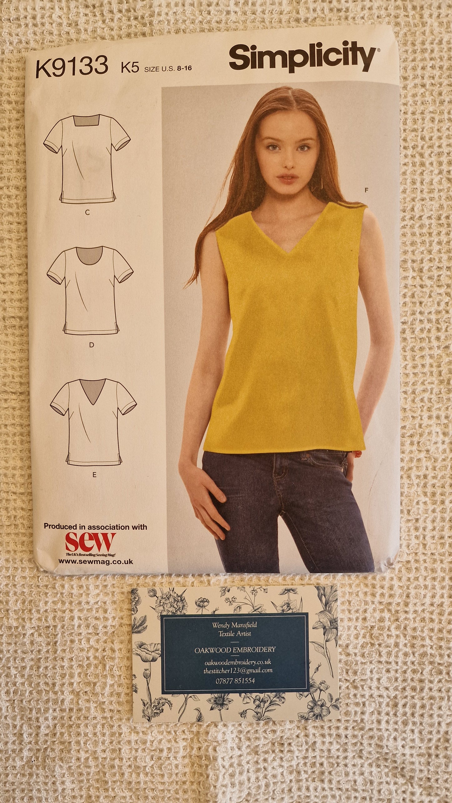 Dressmaking Pattern - Simplicity K9133 - Size 8-16