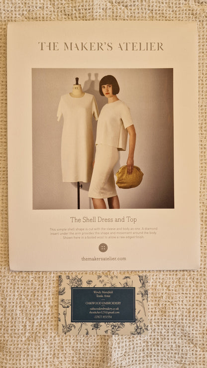 Dressmaking Pattern - The Maker's Atelier - The Shell Dress and Top - Size 8-18