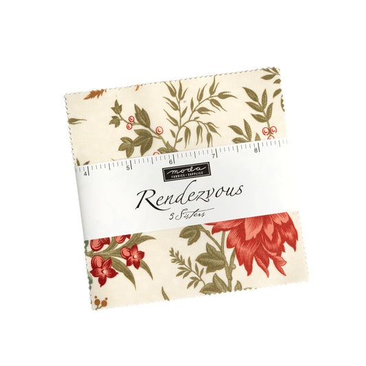 Charm Pack - RENDEZVOUS - Moda Stock Code PP44330