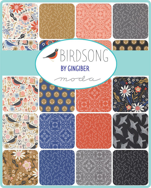 BIRDSONG-  Layer Cake  - Moda Fabric Code 48350LC