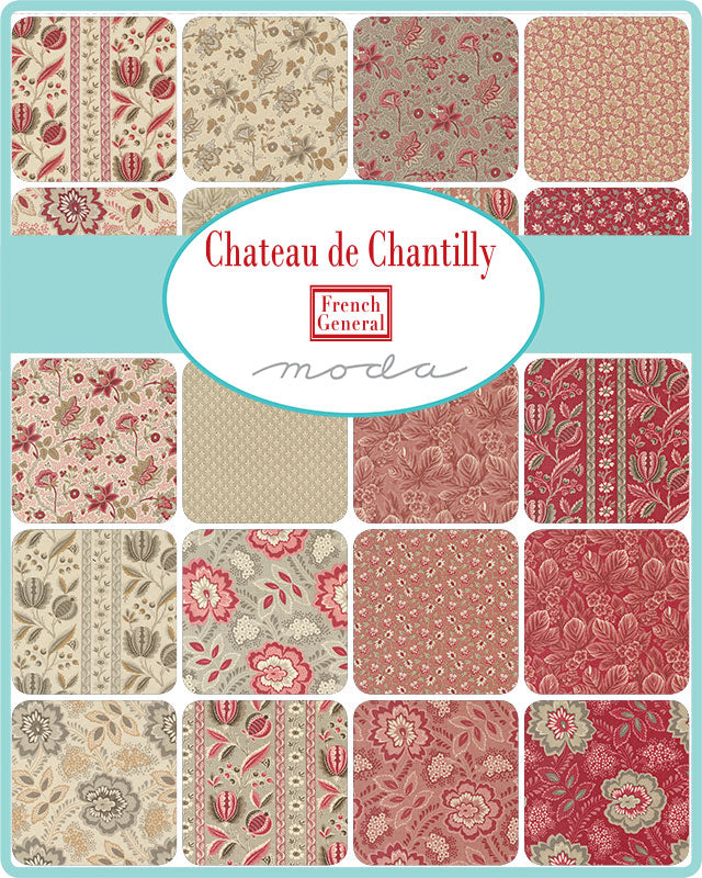 CHATEAU DE CHANTILLY- By FRENCH GENERAL - From Moda Fabrics