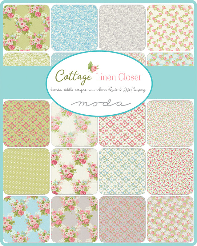 Jelly Roll - Cottage Linen Closet - Moda Fabric Code 18730JR