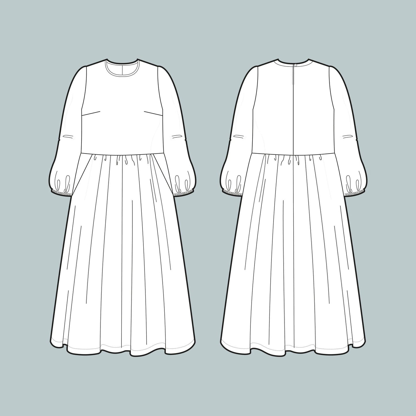 Sew Me Something Florence Dress Sewing Pattern (Size 6-20)