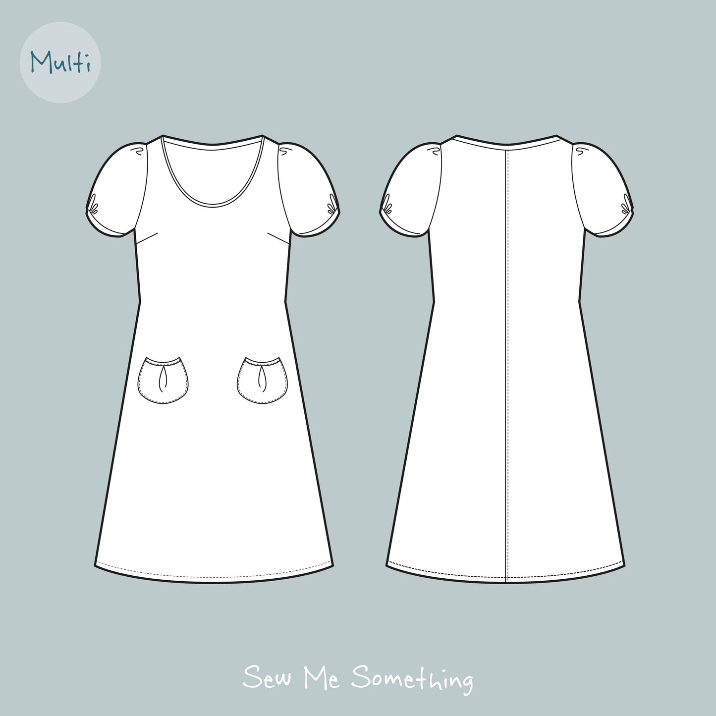 Sew Me Something Kate Dress Sewing Pattern (Size 6-20)