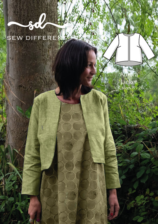 Sew Different - Aurora Jacket - UK Size 8-26 Dressmaking Pattern