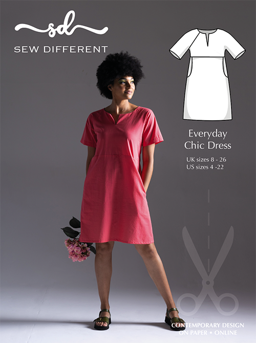 Sew Different - Everyday Chic Dress - UK size 8-26 Dressmaking Pattern