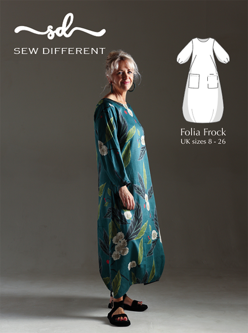 Sew Different - Folia Frock - UK Size 8-26 Dressmaking Pattern